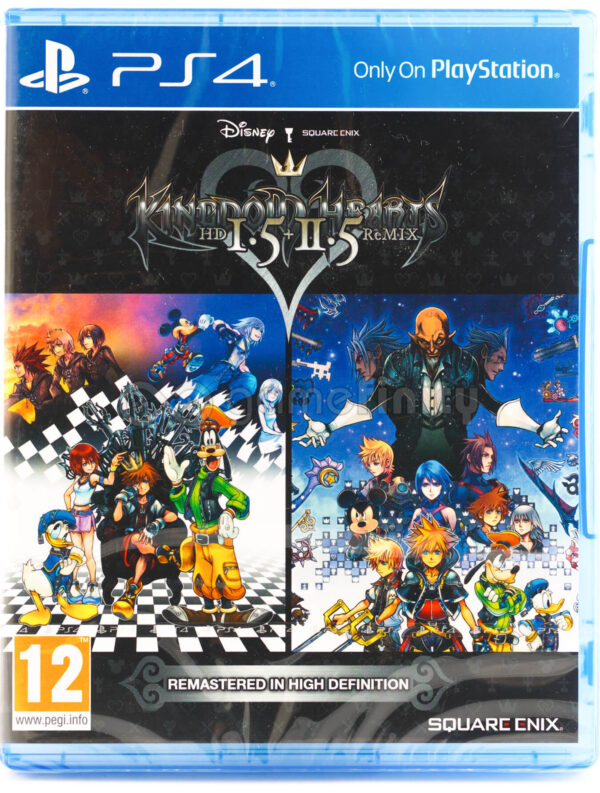 Kingdom Hearts Hd 1.5 + 2.5 Remix